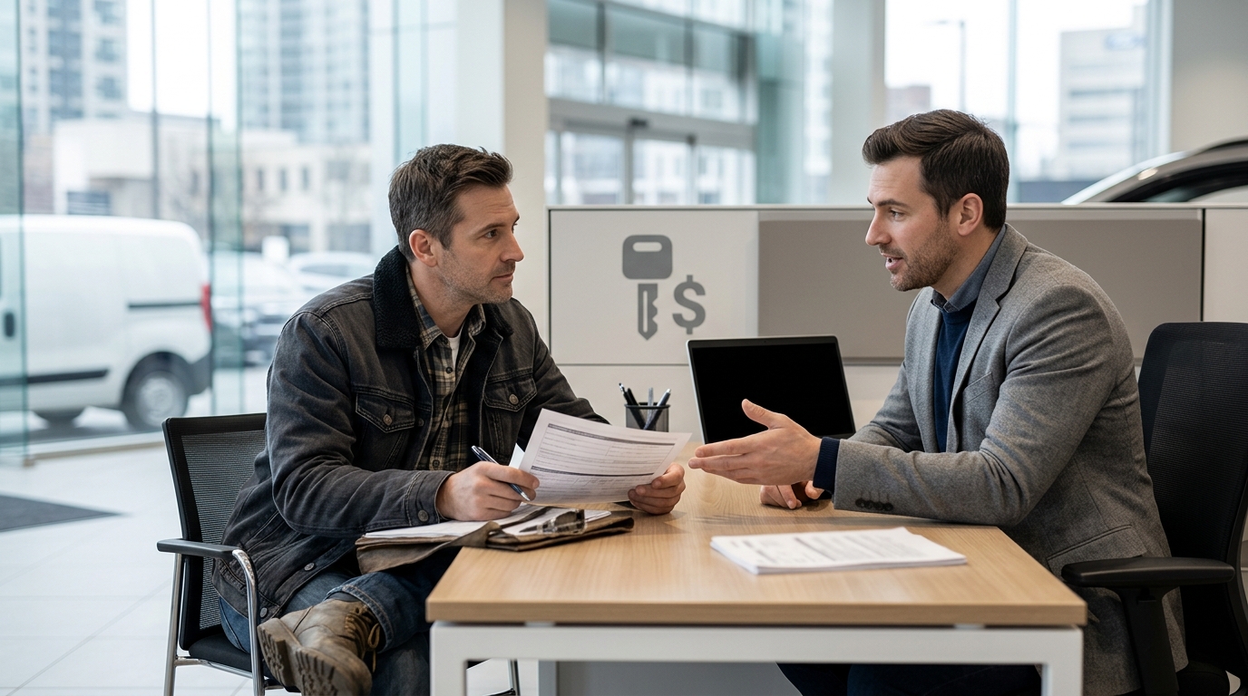 Illustration: Getting a Car Loan with 1099 Income: A 2026 Guide for Gig Workers